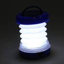 Camping Lamp 5 LED Camping Lantern Light Lamp Extensible Blue