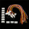 Excellway 4S1P 10pcs Balance Charger PVC Cable Wire Connector Male/Female Plug