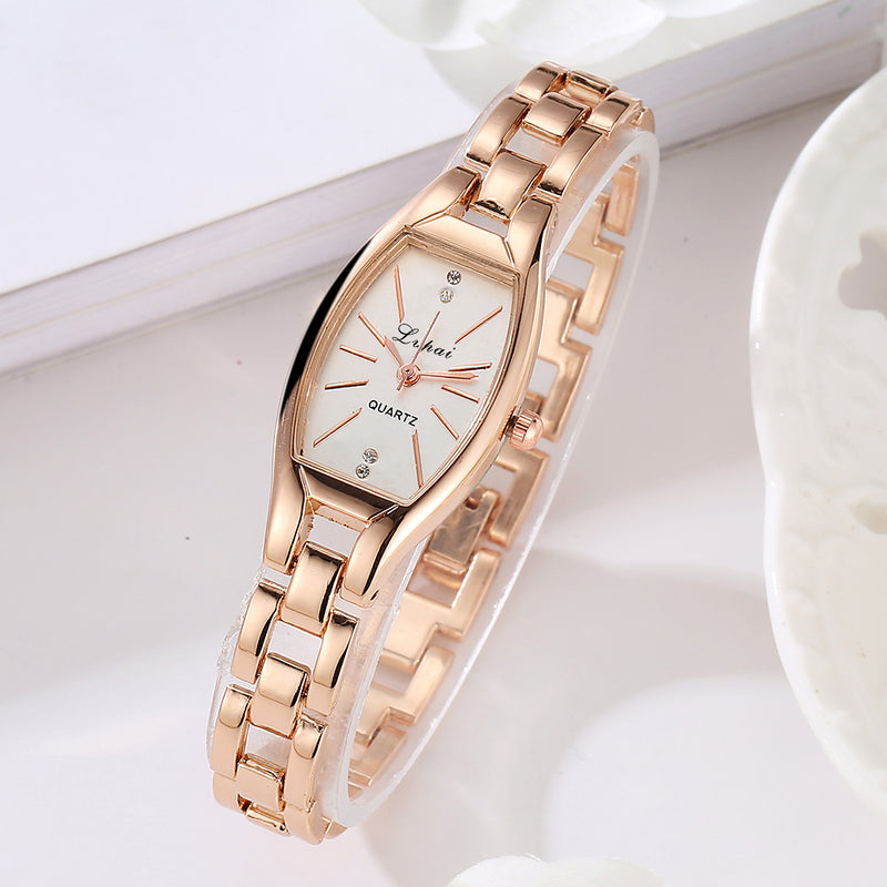 LVPAI LP104 Unique Style Elegant Women Bracelet Watch Steel Band Quartz Watch