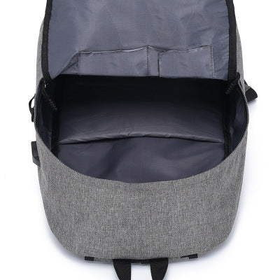 DXYIZU USB Charging Backpack Youth Fashional College Wind Bag Outdoor Travel Laptop Bag