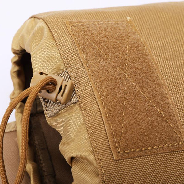 ZANLURE 1000D Nylon Waterproof Tactical Bag Multifunctional Folding Outdoor Hiking Travel Tool Bag Drawstring Storage Bag