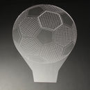 3D Bulbing Football Soccer Night 7 Multicolor Changeing LED Desk Table Light Lamp