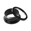 Set 14 ear taper stretcher Expander Plug black in stainless steel 316L J5F1