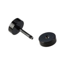 Set 14 ear taper stretcher Expander Plug black in stainless steel 316L J5F1