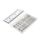 Set 340 Stainless Steel Watch Spring Bars Pins 1.5mm B8W8