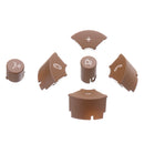 Beige Car Steering Worn Button Switch Cover Left & Right For Mercedes W204 W212 C200 E260 E320 GLK260