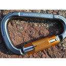 Xinda Outdoor Safety Buckle Carabiner Automatic Lock For Mountaineering Rock Climbing Alloy Ring