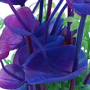 7.9" Fuchsia Green Plastic Fish Tank Underwater Ornament Aquarium Aquatic P C6U8