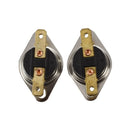 2 x KSD301 250V 10A 95 Celsius Temperature Controlled Switch Thermostat N.C Y4B6