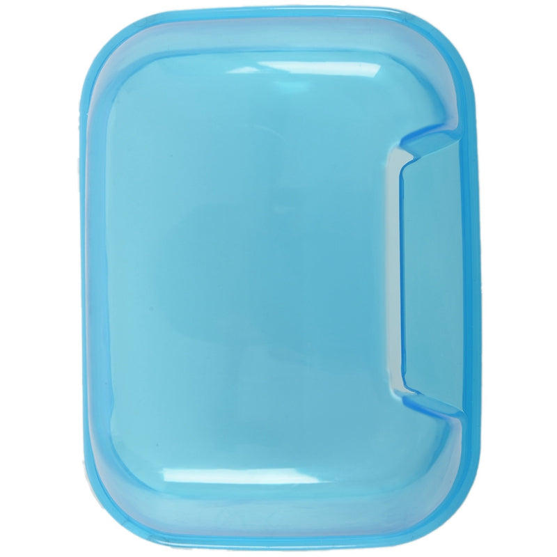 Pet Hamster Bathroom Bath Sand Room Sauna Toilet Blue White 10x7x7cm E4W5