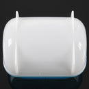 Pet Hamster Bathroom Bath Sand Room Sauna Toilet Blue White 10x7x7cm E4W5