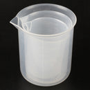 150 250 500 ml beaker of clear plastic 3 pcs. Measuring cup tool H7Q2