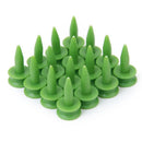 100pcs Double-deck Green Golf Tee 23mm E8G1