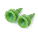 100pcs Double-deck Green Golf Tee 23mm E8G1