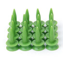 100pcs Double-deck Green Golf Tee 23mm E8G1