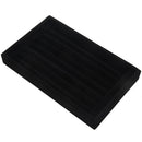 Display box of jewelry rings cufflinks storage box Organizer without lid - bB4K4