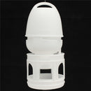 3L White Plastic Drinker Pigeons Birds Accessories Feed Suppliers Automatic Waterer w/ Handle