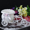 Handmade Tricycle/Bike Shape Flower Basket for Flower Storage/Arrangement J7Z1