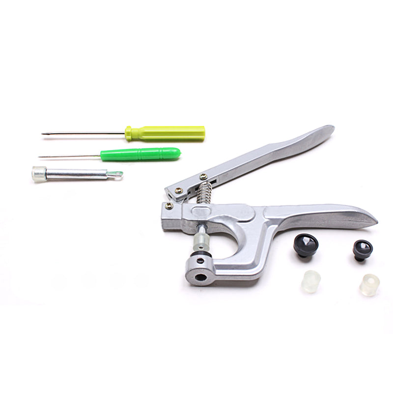 KCASA Metal Fastener Snap Pliers Button Machine Metal Press Pliers Tools Set for T3 / T5 / T8 Snap