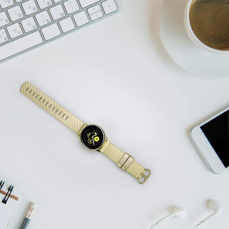 Bakeey 20mm Width Universal Pure TPU Watch Band Strap Replacement for Samsung Galaxy Watch