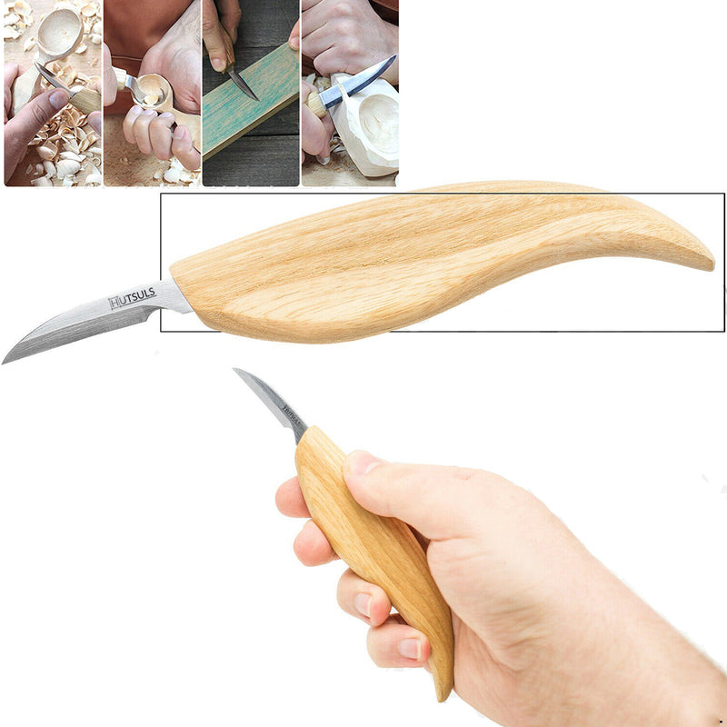 6pcs Wood Carving Hand Chisel Tool Set Professional Woodworking Alloy Steel Chisel Tool