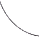 Grinding Machine Grinder 10m x 2mm Stainless Steel Wire Rope Cable Gray