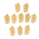 Drillpro 10pcs SP200 SP300 SP400 PC9030 NC3020 NC3030 Grooving Carbide Insert Lathe Cutter Turning Tool Parting and Grooving Off Tools