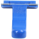 Blue Plastic Pet Dog Puppies Hair Shedding Grooming Brush Comb Y5D4