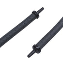 30" 75cm Fish Tank Aquarium Rubber Air Curtain Bubble Diffuser Black