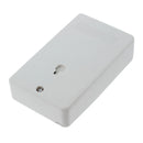 Plastic Household Phone Ring Sound Amplifier RJ11 6P2C Ringer Gray M3O7