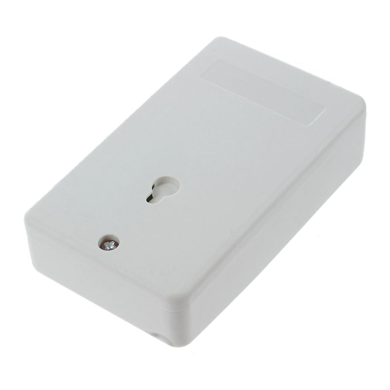 Plastic Household Phone Ring Sound Amplifier RJ11 6P2C Ringer Gray M3O7