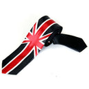 Unisex Freizeit Krawatte Skinny Schmale Krawatte - Union Jack V6X1
