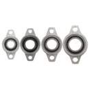 20/25/30/35mm Inner Diameter Flange Bearing Zinc Alloy KFL004/5/6/7 Flange Pillow Block Bearings