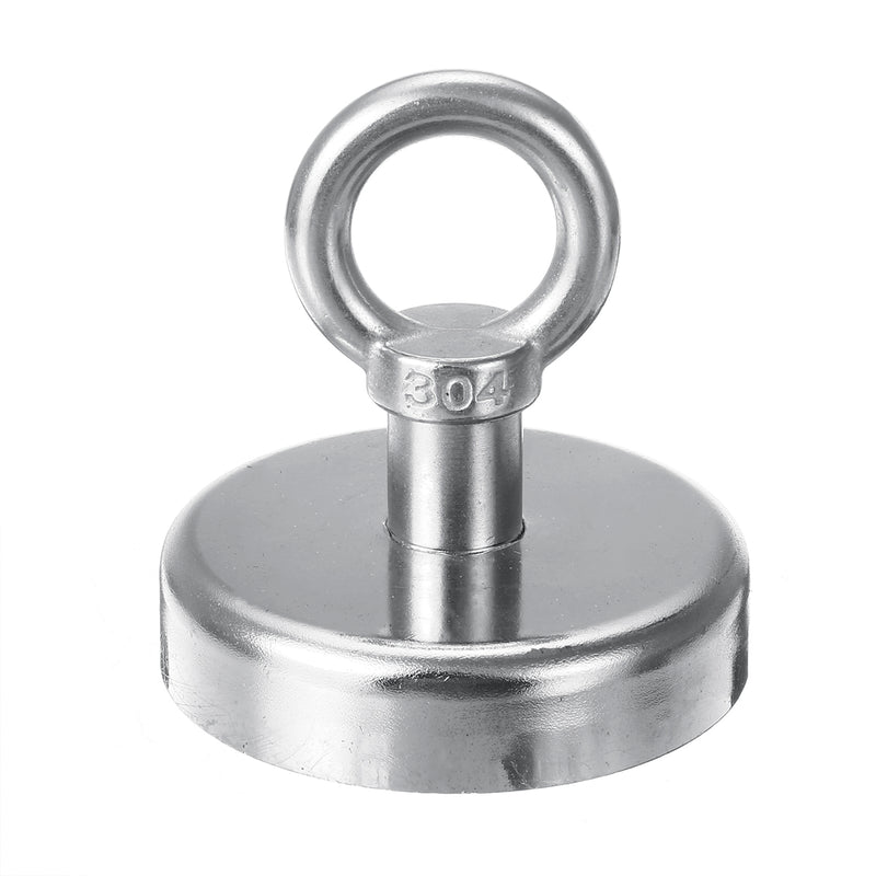 250kg Pull Fishing Treasure Hunting Neodymium Recovery Magnet + 10 Metre Rope