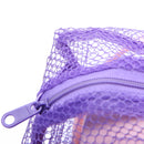 Mesh Laundry Bag Washing Clothes Zipper Solid Net For Bras And Lingerie