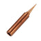 10Pcs Pure Copper Iron Tips 900M-T-I Soldering Tips for Soldering Rework Soldering Iron Station