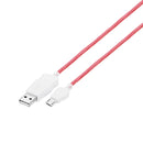 Bakeey 2.4A Flowing Light Micro USB Fast Charging Data Cable 1M For Smart Phone Tablet