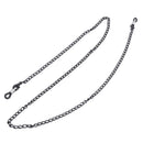 Fashion Black Metal Sunglasses Eyeglass Chain Adjustable Ends Glasses