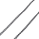 Fashion Black Metal Sunglasses Eyeglass Chain Adjustable Ends Glasses