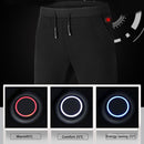 Electric Heated Warm Pants Men Women Heating Base Layer Elastic Trousers USB