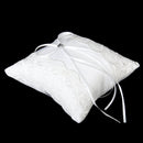 Almohada De Anillo De Boda Almohada CojÃ­n - Blanco 15cmx15cm
