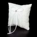 Almohada De Anillo De Boda Almohada CojÃ­n - Blanco 15cmx15cm