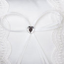 Almohada De Anillo De Boda Almohada CojÃ­n - Blanco 15cmx15cm