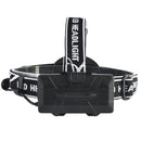 XANES 2504B 1900LM 6LED Smart Sensor Cycling Headlamp 5 Switch Modes 4xT6+2xCOB LED Red Warning Lig