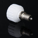 E14 to GU10 Screw LED Light Bulb Socket Adapter Converter O7B2