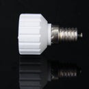 E14 to GU10 Screw LED Light Bulb Socket Adapter Converter O7B2