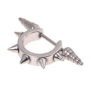 1pcs Goth Punk Hoop Plug Earring Mens Stud Earring A6U6