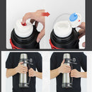 Stainless Steel Portable Water Bottle Thermos Vacuum Cup Camping Travel Portable Insulated Cup