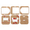 Electronic DIY Production Kit Circuit Board Parts Shake Electronic Watch Kit Clock Digital Tube Watch