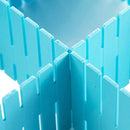 Mrosaa 4pcs/lot DIY Drawer Divider Household Storage Organizer Adjustable Drawer Partition Board Organizer for Socks Underwear Desktop Organizer